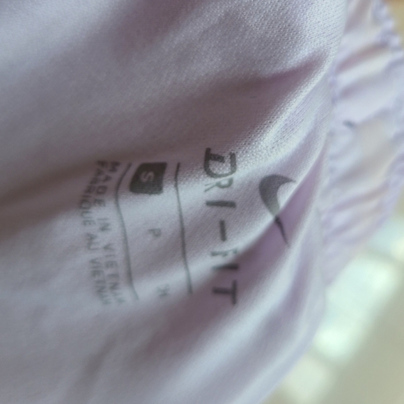 Nike Tempo Running Shorts Lavender Purple Small - Picture 4 of 5